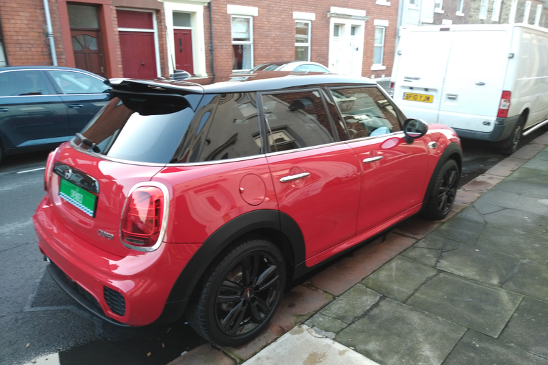 Illustration for article titled Today's clean. 2018 Mini Cooper with Cooper Works Chilli Pack. WARNING PIC HEAVY